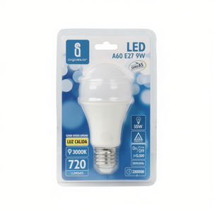 Lampadina LED Aigostar A60 E27 9W 3000K Luce Calda 720 Lumen Equivalente a 55W - Product Image 2