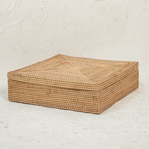<b>Kitchen</b> organizers and decor rattan <b>storage</b> basket box functional natural <b>boxes</b> competitive price - Product Image 3