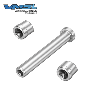 แกนเกลียวในอะลูมิเนียมที่ผลิตด้วยเครื่อง CNC ความแม่นยำสูง - Product Image 2