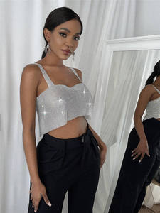 Shiny Metallic Liquid Turtleneck Crop <b>Top</b> Vest Sleeveless Wet Look Tank <b>Tops</b> Party Clubwear party wear dress in low affordable - Product Image 3
