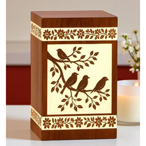 Custom Engraved Wooden Resin Urn <b>Box</b>: Pet/Human <b>Memorial</b> <b>Keepsake</b> urn <b>Memorial</b> <b>Keepsake</b> by AYAANS - Product Image 3