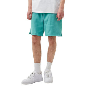 Shorts de sport décontractés pour hommes en coton uni, confortables, respirants, à séchage rapide, avec taille élastique - Product Image 3
