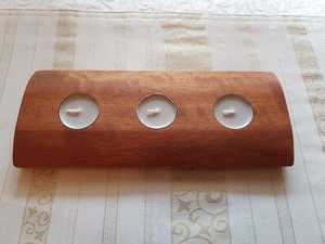 Handmade Wooden <b>Tealight</b> Stand Rustic Candle Holder for Farmhouse Living Room and Table Centerpieces Decoration Durable - Product Image 3