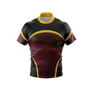 Maillot de football américain unisexe imprimé par sublimation, coupe ajustée, 100 % polyester, personnalisable avec le nom de l'équipe - Product Image 3
