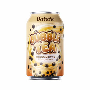 ชานมไข่มุกช็อกโกแลตเผือกน้ำผลไม้แท้ไม่เติมน้ำตาลไขมันต่ำ ยี่ห้อ DATAFA บรรจุกระป๋อง 250 มล./330 มล./500 มล. รับผลิตแบบ OEM ODM คุณภาพสูง - Product Image 6