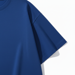 T-shirts en coton pour hommes, unisexes, à manches courtes, col rond, coupe ample, basiques, couleur unie, vêtements de sport - Product Image 6