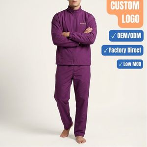 Fabricant de survêtements d'entraînement en nylon avec logo personnalisé, survêtement de sport imperméable - Product Image 2