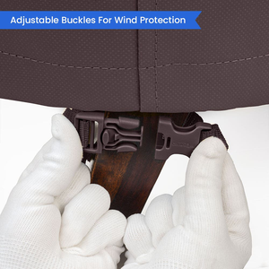 Housses sur mesure parfaitement ajustées pour ottomanes à plateforme, revêtement PU, support OEM/ODM, polyester 420D/600D résistant aux UV, vente en gros - Product Image 6