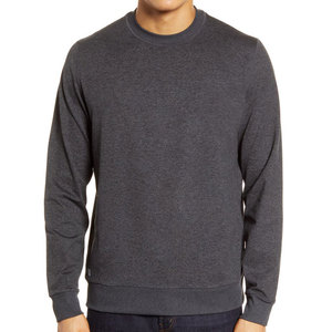 Factory Wholesale Best Price Men's 100% Cotton <b>Sweatshirt</b> Low MOQ Best Price Men's <b>Sweatshirt</b> Puff 3D Embroidery Plain Dyed - Product Image 1