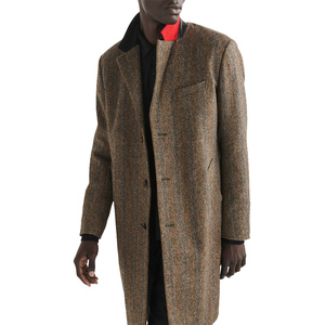 2026 <b>Men's</b> Thick Woolen <b>Overcoat</b> Breathable <b>Winter</b> Business Coat Casual Warm Formal Jacket <b>Men's</b> Trench Coats - Product Image 4