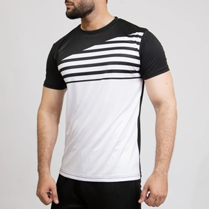 Camiseta Casual de Manga Corta para Hombre, Cuello Redondo, Secado Rápido, Corte Regular, Tejido de Punto, 100% Algodón, Transpirable, Lisa - Product Image 5