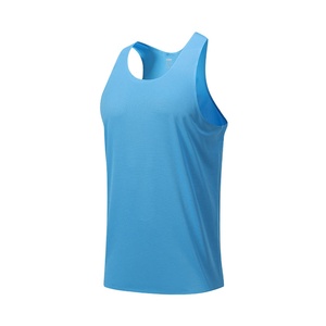 Custom Logo <b>Men</b>’s Athletic Tank Top Quick Dry Gym <b>Singlet</b> for Fitness Training <b>Men</b>’s Casual Summer Sleeveless Vest Streetwear - Product Image 4