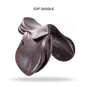 Selle d'équitation de 17,5 pouces, équipement équestre - Product Image 2