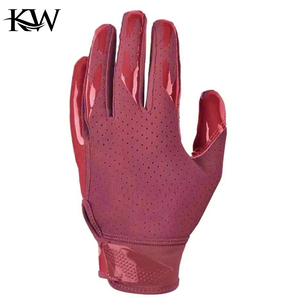 Fabrication sur mesure, usine directe, gants de football américain grande taille, design imprimé, paume adhérente, compétitifs, prix bas 2026 - Product Image 3
