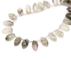 Perles de pierres précieuses semi-précieuses en épidote ovale facettée, en vrac, avec évaluation tierce pour la fabrication de bijoux - Product Image 1