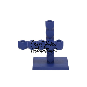 Candelabro de Aluminio Hecho a Mano de Estilo Nórdico, Impermeable, Decoración de Mesa Moderna y Minimalista Escandinava, Centro de Mesa para un Ambiente Acogedor - Product Image 6