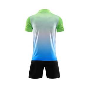 Custom Sublimated Tennis Uniform Set Men Short Sleeve Turn-<b>down</b> Collar Moisture Wicking Breathable Quick Dry Summer Apparel - Product Image 3