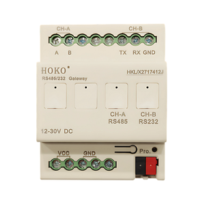 Módulo Convertidor de Gateway HOKO Hi-Bus KNX-485/232 MQTT RS-232 de Doble Voltaje para Sistemas de Automatización de Edificios Inteligentes - Product Image 2