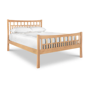 Luxury Contemporary Industrial Solid Wood <b>Bed</b> <b>Frame</b> with <b>Metal</b> Cable Accents Wholesale Modern Bedroom Furniture - Product Image 6