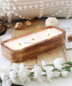 Bougeoirs en bois de luxe durables parfaits pour les centres de table et la décoration intérieure élégante dans les espaces de vie modernes - Product Image 3
