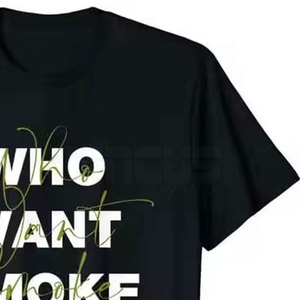 Camiseta de hombre holgada con estampado puff, cómoda, 100% algodón, con diseño ecológico, último precio. - Product Image 2