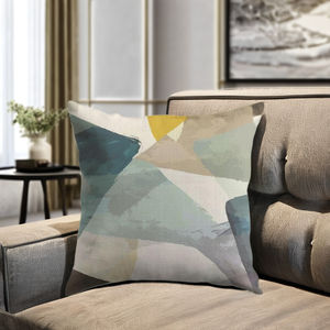 Funda de cojín decorativa con estampado de lujo, funda de cojín decorativa lavable elegante, cojín decorativo resistente a las manchas - Product Image 2