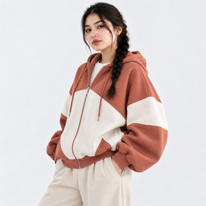 Stylish <b>Women</b> Zipper Hoodie With Durable Cotton Fabric <b>Soft</b> Touch Comfortable Wear Streetwear Zipper <b>Hoodies</b> for <b>Women</b> - Product Image 5