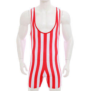 Traje de Lucha Personalizado Talla Grande 5XL, Sublimado, para Hombre, Body Deportivo, Gimnasio, Atletismo, Boxeo, Servicio OEM - Product Image 5