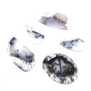 Opale Dendritique Cabochon Pierre Précieuse Taille Libre Pierre Libre Fourniture Fabrication de Bijoux Vente en Gros Fabricant en Gros - Product Image 6