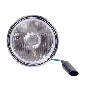 JY-09M0 Front Motorcycle Headlight for Yamaha RD350LC <b>H4</b> 6V/12V Diameter 195mm (Lens 165mm) X Depth 145mm-Replacement - Product Image 2