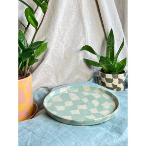 Handmade Porcelain Dinnerware Crockery New Design Luxury <b>Ceramic</b> White & Green Dishes & <b>Plates</b> Sustainable Feature - Product Image 4