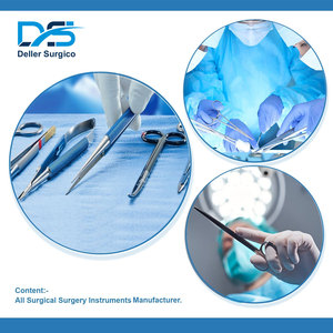 Ciseaux Mayo manuels de haute qualité, courbés, en acier inoxydable chirurgical Supercut, certifiés CE, kit chirurgical de classe II, chirurgie générale - Product Image 4