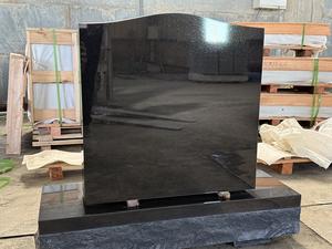 Pierre tombale <span class=keywords><strong>en</strong></span> <span class=keywords><strong>granit</strong></span> noir absolu bon marché, Zimbabwe, pierres tombales noires au Zimbabwe, production pouvant être transportée du Zimbabwe - Product Image 4