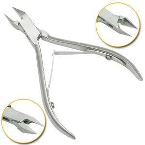 Coupe-ongles en acier inoxydable, lame plate de 15 mm, pointe pointue, coupe-cuticules durable pour les doigts, usage adulte - Product Image 4
