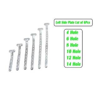 Juego de Placas Tibiales Proximales Mediales de Calidad Premium, Acero Inoxidable Veterinario de Grado Quirúrgico, Placas Óseas Ortopédicas Autoclavables, CE - Product Image 2