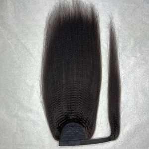 Best Selling Black Kinky Straight <b>Ponytail</b> High Quality Vietnamese Cloudyhair No Shedding Hot Deal on Raw Human Hair - Product Image 2