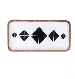 Plateau en bois au design tendance et classique, plateau de service en bois d'acacia écologique, durable et sûr pour les mariages, les fêtes et les aliments, prix bas - Product Image 1