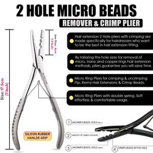 Nouveaux kits intelligents d'extensions capillaires en acier inoxydable, kit de coloration régulière, meilleure offre de prix, logo personnalisé accepté, outils durables - Product Image 3