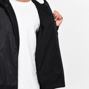 Veste unisexe en polaire et toile, col montant zippé, couleur unie, coupe décontractée, respirante, imperméable, réversible, motif, pour l'hiver - Product Image 5