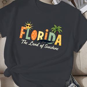 เสื้อยืดสตรีจาก Florida The Land of Sunshine - Product Image 2