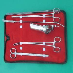 Dentavex Corporation Stainless Steel Obstetrical Surgical Instruments Set DC-<b>S</b>-<b>9</b> Manual Power Source General CE Certified - Product Image 2
