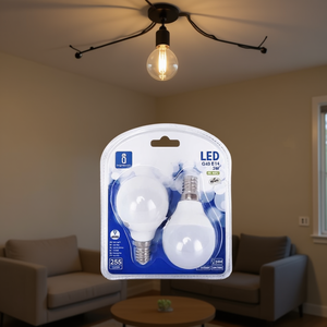 หลอดไฟ LED G45 E14 3W 6400K สีขาวนวล แพ็ค 2 ชิ้น สำหรับการอัพเกรดแบบรีเทฟิต - Product Image 3