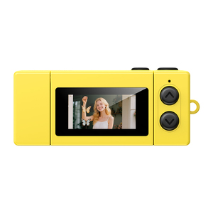 Mini appareil photo numérique rétro 720P tendance avec écran rabattable de 0,96 pouce et batterie de 200 mAh – Appareil photo classique portable - Product Image 6