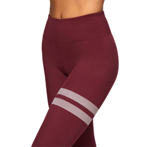 Leggings Casuales para Mujer, Tejidos, Ligeros, de Cintura Media, para Todas las Estaciones, de Spandex/Poliéster, Secado Rápido, Ecológicos, 220g - Product Image 4