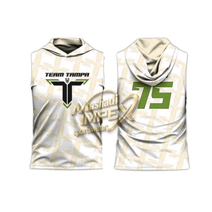 7v7 American Football Sublimated Printed <b>Compression</b> Jerseys Anti-Bacterial Breathable Quick Dry Team Tampa - 7v7 - Product Image 5