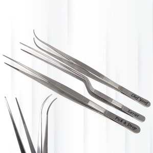 ชุดที่คีบอาหารสแตนเลส 3 ชิ้น ยี่ห้อ Altomme Instruments ขนาด 10 นิ้ว สำหรับเชฟ ใช้สำหรับจัดแต่งอาหารและทำอาหารอย่างแม่นยำ - Product Image 6