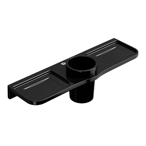 Porte-savon mural carré en verre, support en acier inoxydable, accessoires de salle de bain, élégant plateau à savon en verre transparent - Product Image 1