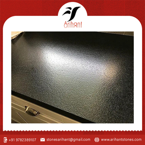 Polished Absolute Black <b>Granite</b> Countertops for Residential Kitchens, Hotels, and Commercial Interiors - Product Image 6