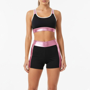 High Performance Women's Sports Bra and Gym Shorts Set Lightweight Activewear OEM Wholesale Supplier - Product Image 5