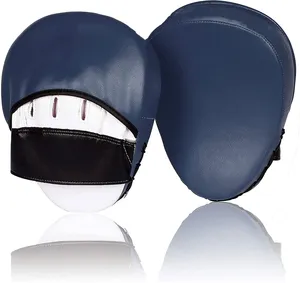 Leather <b>Focus</b> <b>Pads</b>-Custom OEM Logo Breathable & Comfortable Kick Punching Training Equipment - Product Image 1